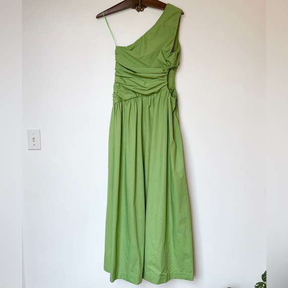 Abercrombie & Fitch One-Shoulder Cutout Maxi Dress - Picture 8 of 16